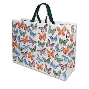 Bolsa con fuelles laterales e inferiores de friselina